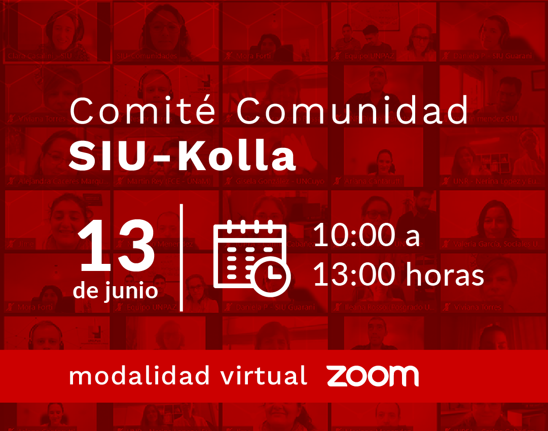 Comites 2025 fechas Kolla mail